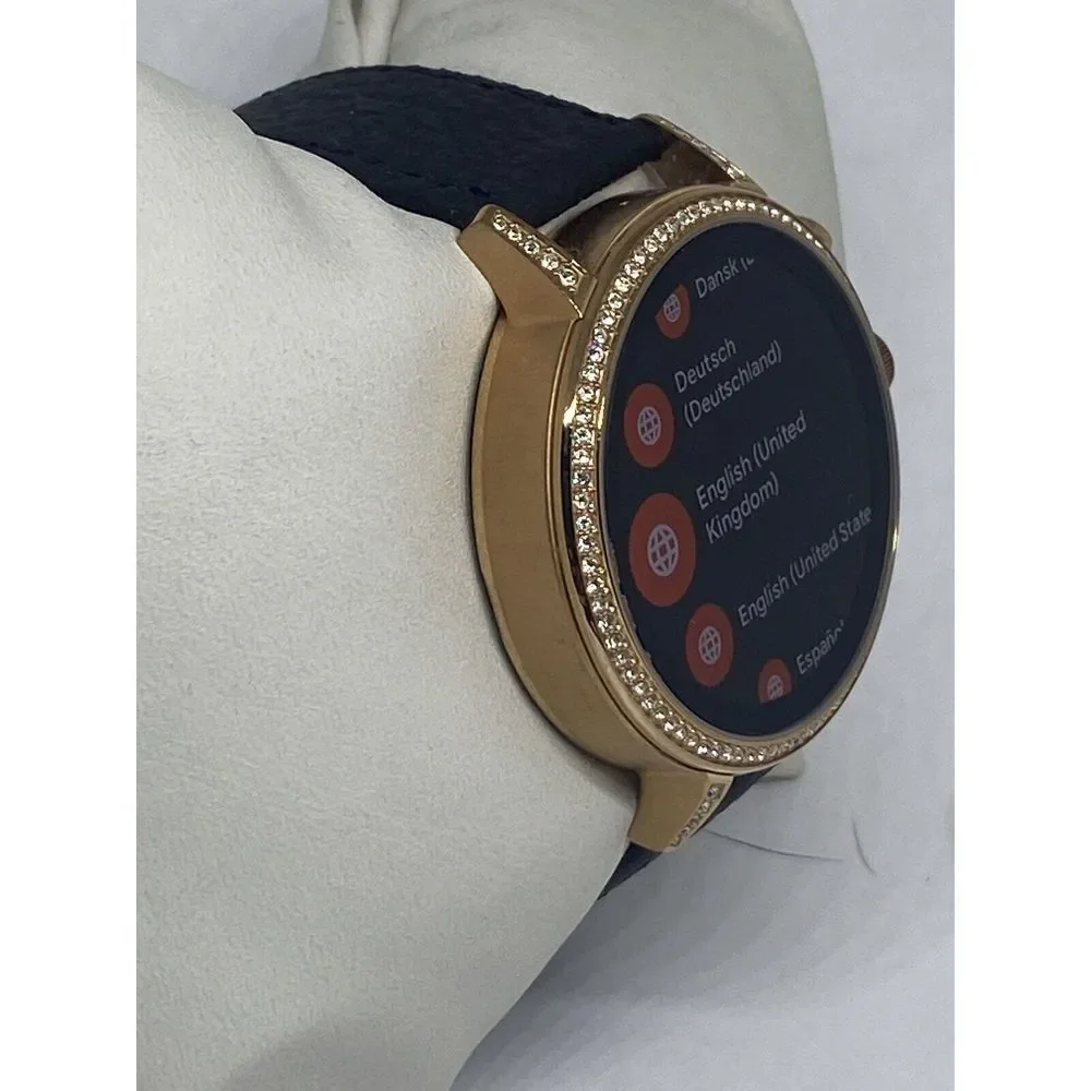Fossil Gen 4 Authentic Digital Dial Smart Watch Custom Band FTW6015 DC139